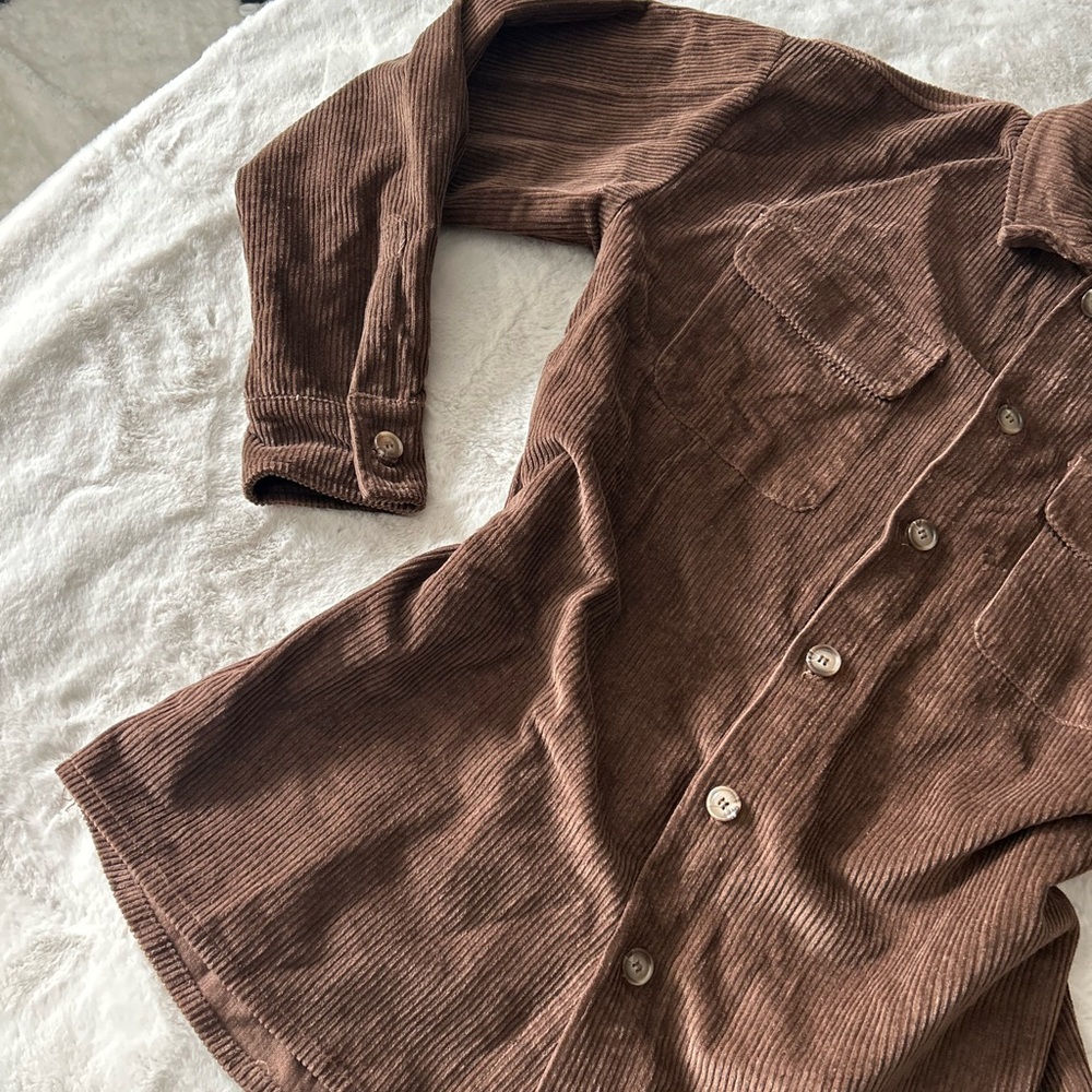 Motel Rocks Brown Corduroy Jacket - Picture 5 of 5